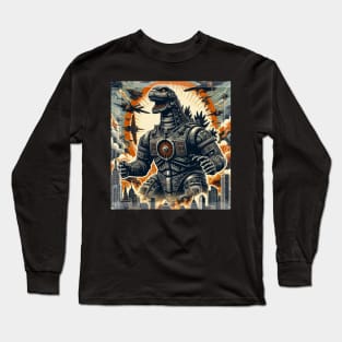 Mecha Godzilla 2 Long Sleeve T-Shirt